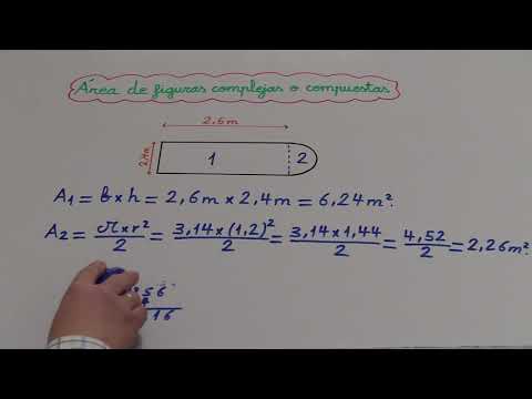 CÓMO SACAR EL ÁREA DE FIGURAS COMPUESTAS SUPER FÁCIL
