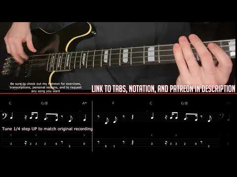 Bob Marley - No Woman No Cry (Bass Line w/tabs and standard notation)