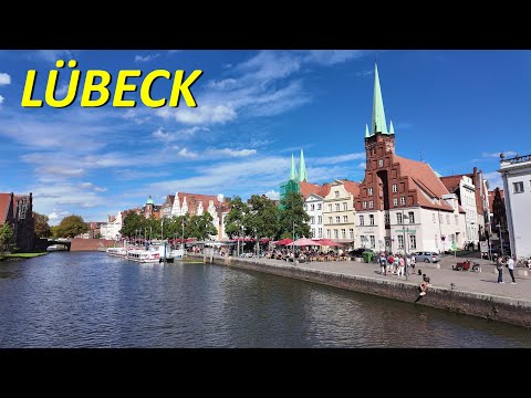 Lübeck walkingtour 4K | Sommer 2025