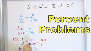 Solving Percent Problems - [6-3-19]