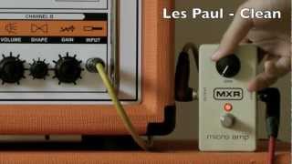 Dunlop M133 MXR Micro Amp - відео 2