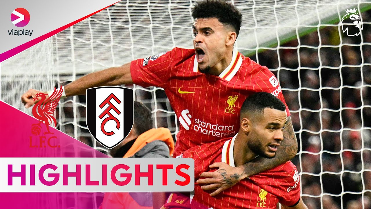 FANTASTISCH GEVECHT NA VROEGE RODE KAART LIVERPOOL!! 😍🥵 | Liverpool - Fulham | Premier League 24/25