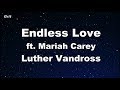 Endless Love Ft Mariah Carey Luther Vandross Karaoke No Guide Melody Instrumental