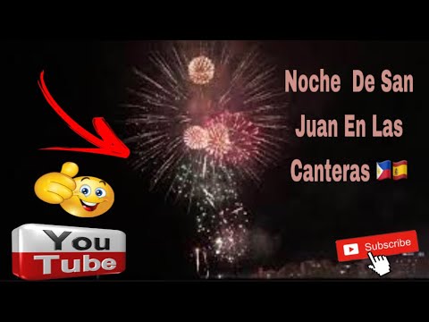 Noche De San Juan Las Palmas De Gran Canaria Island Spain