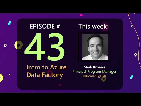 AzureFunBytes Episode 43 - Intro to @Azure Data Factory with @KromerBigData