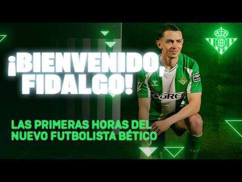 ¡El PRIMER día de Álvaro FIDALGO como verdiblanco! 🔛💚 | Real BETIS Balompié