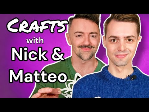 Nick Smith and Matteo Lane Crafting