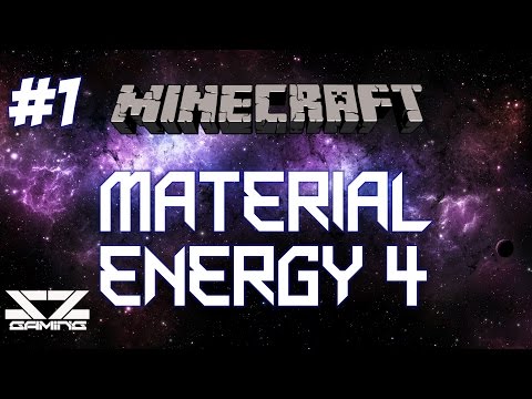 Material energy^4 #1 - A new adventure (Minecraft HQM Modpack)