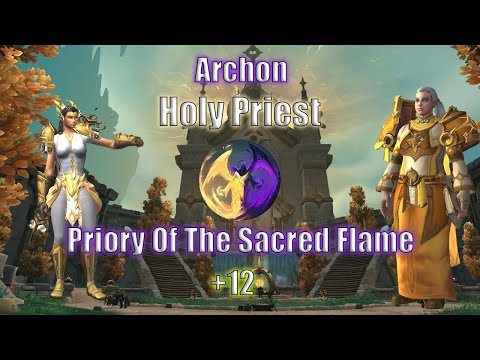 11.1👼 Archon Holy Priest 👼 M+ POV | +12 Priory of the Sacred Flame