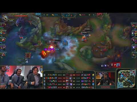 Highlights - KROC vs  SPY - Week 8 Day 1  -  EU LCS Summer Split  2018
