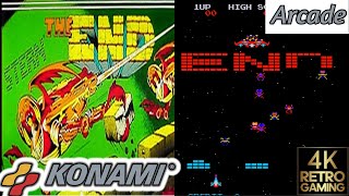 The End Arcade ( Konami 1981 ) 4k Gameplay