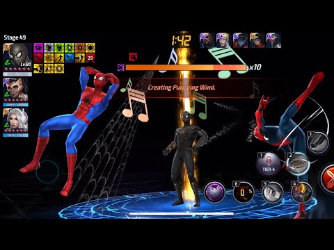 Knull Stage 49 / T3 Spider Man / CTP of Greed / Old NWH uniform / Marvel Future Fight