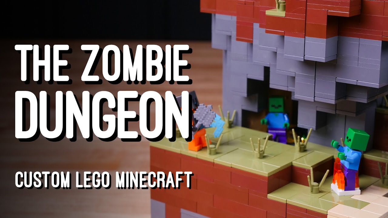 The Zombie Dungeon | LEGO Minecraft Savanna Village