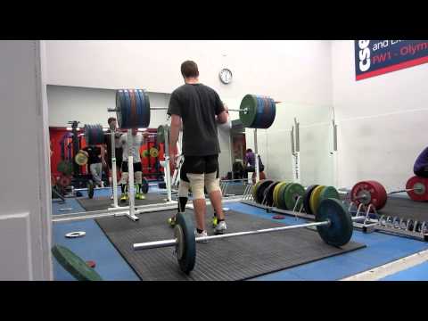 David Reay (85) : 250kg Back Squat
