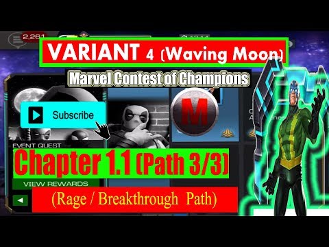 Variant 4 Ch 1.1 Path 3/3 (Rage/Breakthrough Path) -  Marvel Contest of Champions