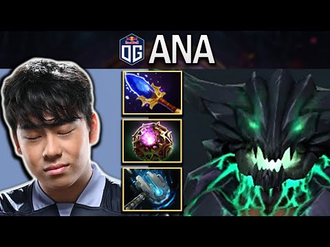 OG.ANA OUTWORLD DEVOURER WITH AGHANIMS-METEOR  HAMMER - DOTA 2 GAMEPLAY
