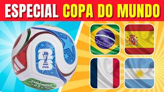 Quiz Copa do Mundo | 40 PERGUNTAS Que Você Não Sabe