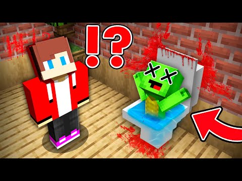 Baby Mikey DRAGGED in Scary Toilet in Minecraft Challenge - Maizen
