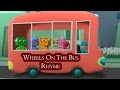 Wheels On The Bus Go Round And Round 3D Animation Kids Songs Nursery Rhymes For Children