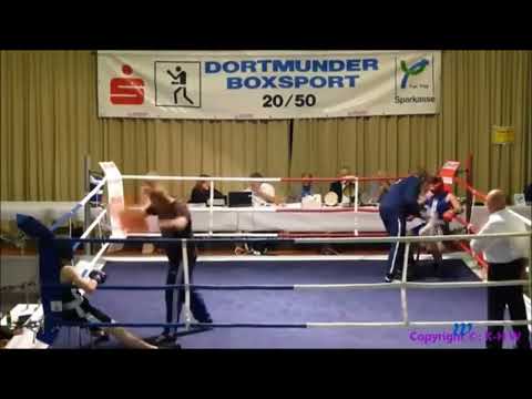 Boxen Pokalturnier Boxkampf Ozan Ayaz vs. Max Reband