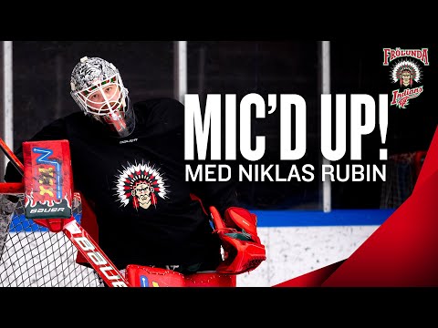 Mic'd up med vår målvakt Niklas Rubin