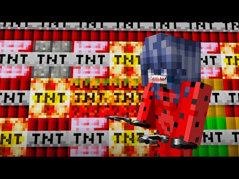 UĞUR BÖCEĞİ EN TEHLİKELİ TNT LERİ PATLATIYOR! 😱 - Minecraft