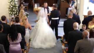 Anneliese Walks Down The Aisle (The Piano Guys - A Thousand Years)