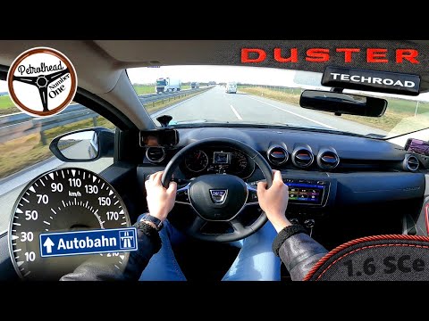 2019 Dacia Duster 1.6 SCe | V-MAX, RACEBOX 0-100 km/h. Highway test and up-close presentation.