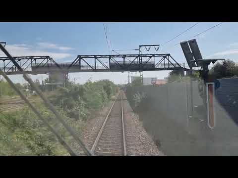 Führerstandmitfahrt. Regensburg - Passau Teil 1. Z kabiny maszynisty. BR-193. Vectron.
