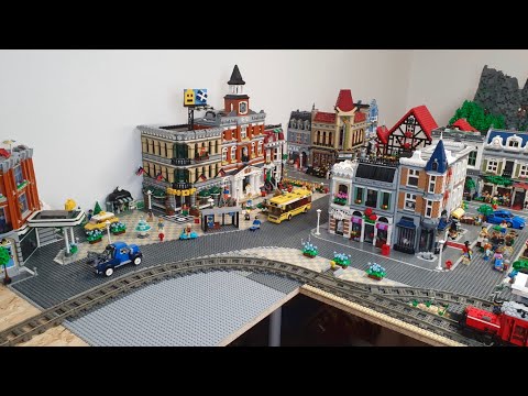 Bau einer Lego Stadt Teil 47. - Ausgestaltung des Hotels