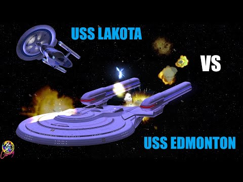 USS Edmonton VS USS Lakota - Both Ways - Star Trek Starship Battles - Bridge Commander