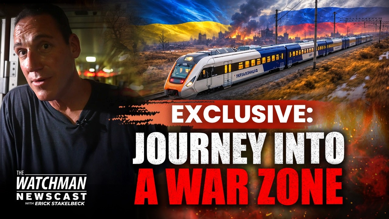 Inside the Kyiv Express: 15 HOUR Train Ride to Ukraine as Russia War RAGES | Watchman Newscast