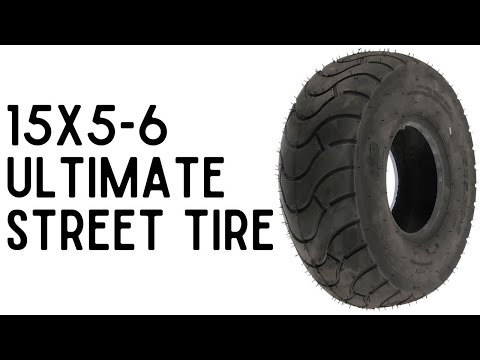 15x5-6 Ultimate Street Tire: The Tallest Street Tire for Your Minibike