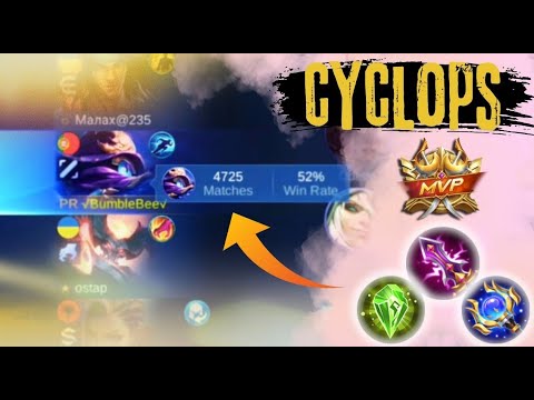 CYCLOPS JUNGLE MVP 🎮 MLBB Gameplay ''?''