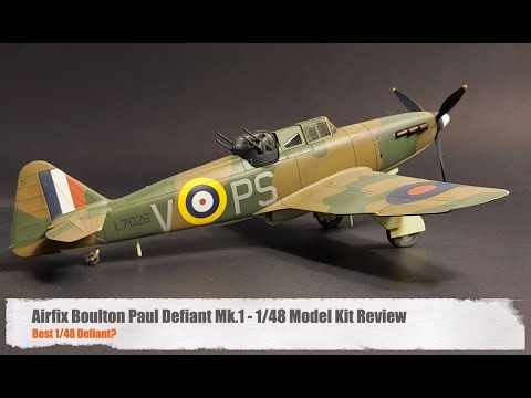 Airfix 1:48 Defiant Mk I Testbericht – Der beste 1/48 Defiant-Bausatz?