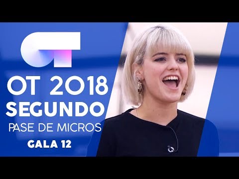 "ESTE AMOR YA NO SE TOCA" - ALBA, JULIA y NATALIA | SEGUNDO PASE DE MICROS GALA 12 | OT 2018