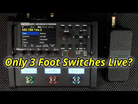 Fractal Audio Fm3 Mk ii Turbo First Gig - Are 3 Foot Switches Enough?