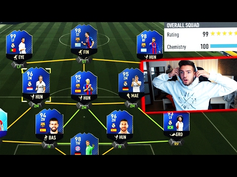 OMG! 193 RATED FUT DRAFT CHALLENGE ⛔️😱 FIFA 17 ULTIMATE TEAM - Wakez