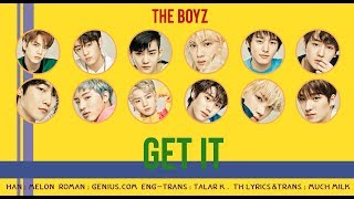 [KARA/THAISUB] THE BOYZ (더보이즈)_Get It