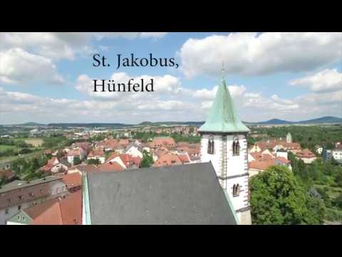 Hünfeld von oben - Drohnenflug über Sankt Jakobus