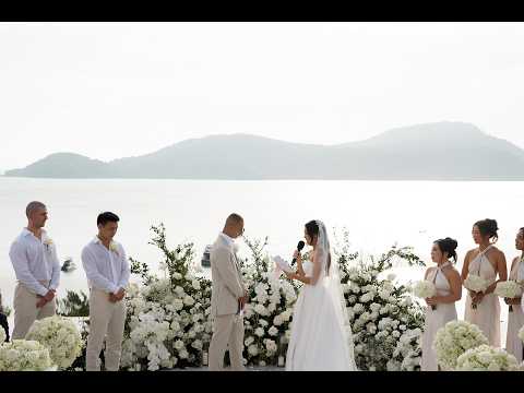 TRAILER : Romantic Phuket Destination Wedding | Ananda & Joe Say 'I Do' by the Sea at #Sripanwa