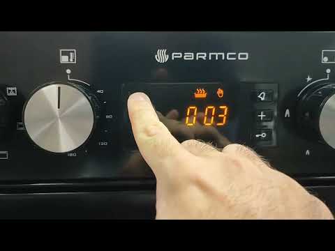 Change the time on an oven (Model CS-900G-BLK)