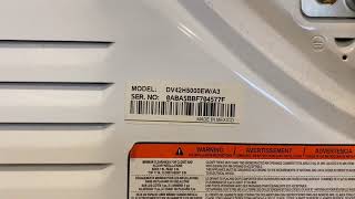 Samsung Dryer Heating Element Replacement DIY DV42H5000EW