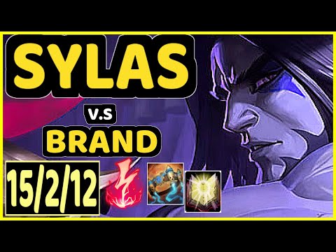PRIDE (SYLAS) vs BRAND - 15/2/12 KDA JUNGLE CHALLENGER GAMEPLAY - EUW