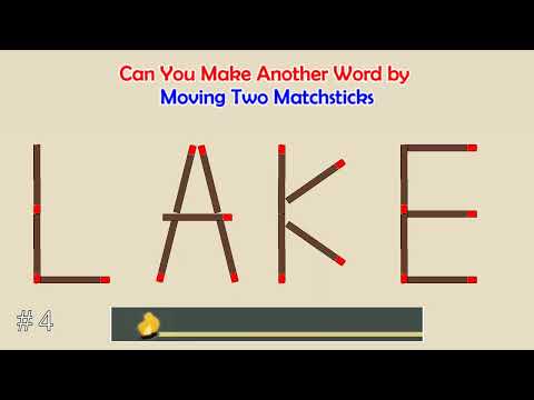 Can you make another word from the existing one? | Matchstick Word Puzzles #65 | Brain Teaser