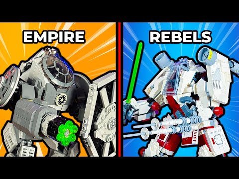 I Built 9 LEGO Star Wars Mechs…