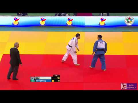 Judo 2013 Grand Prix Ulaanbaatar: Kim (KOR) - Ykybayev (KAZ) [-73kg] bronze