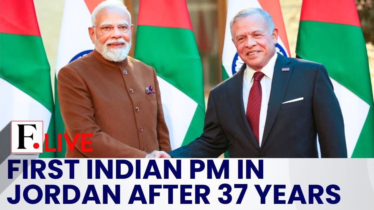 Firstpost LIVE: PM Modi On Three Nation Tour, Addresses India-Jordan Business Forum | N18G