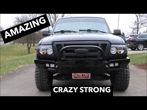 New Bumper Is ON !!! | Offroad Ford Ranger Build | Affordable Off-Road Bumper