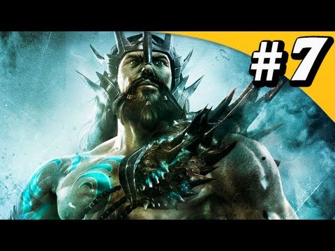 God of War 4 Ascension Walkthrough Part 7 - Chimera BOSS Fight & Ice of Poseidon [GoW 4]